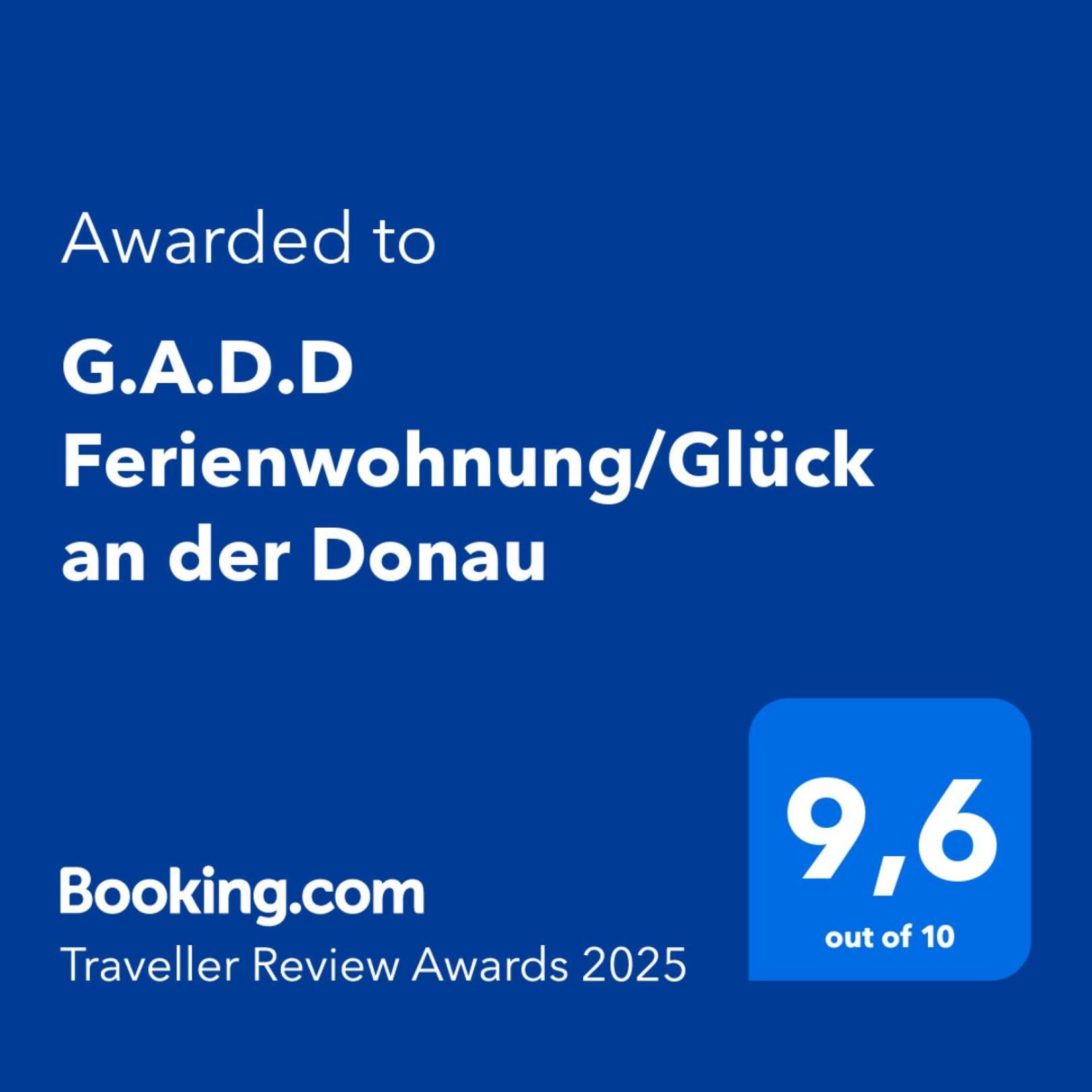G.A.D.D Ferienwohnung/Glueck An Der Donau Straubing Exterior foto